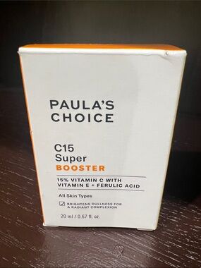 BRAND NEW IN BOX~Paula's Choice C15 Super Booster Serum~FULL SIZE
